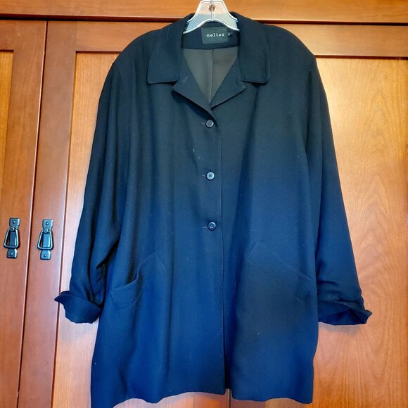 Vintage Light-Weight Wool Swing Jacket - Picture 1 of 6
